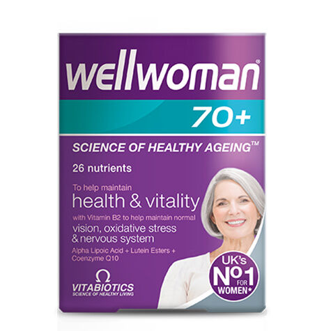 Vitabiotics Wellwoman 70+ Takviye Edici Gıda 30 Tablet