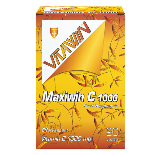 Vitawin Maxiwin C 1000 mg Efervesan 20 Saşe