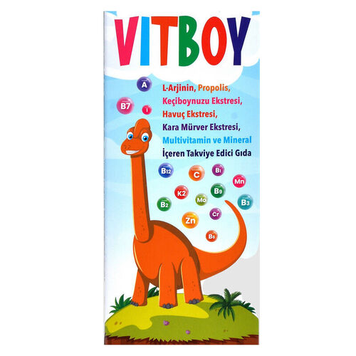 Vitboy Multivitamin ve Mineral İçeren Takviye Edici Gıda 150 ml