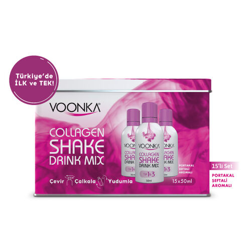 Voonka Beauty Collagen Shake Drink Mix 15 Saşe