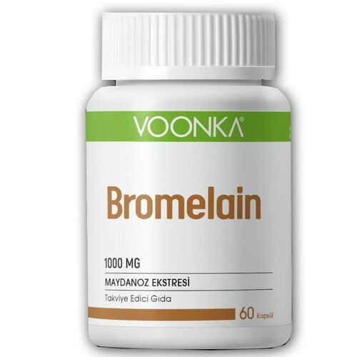 Voonka Bromelain 60 Kapsül