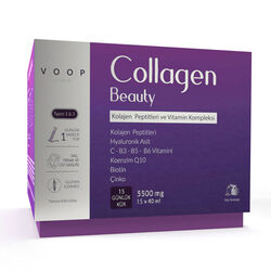 Voop Collagen Beauty Nar Aromalı Kolajen 5500 mg - 15 Likit Tüp - Thumbnail