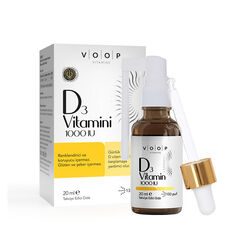 Voop D3 Vitamin 20 ml - Thumbnail