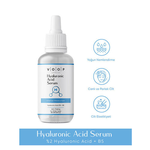 Voop Hyaluronic Acid Yoğun Nemlendirici Serum 30 ml