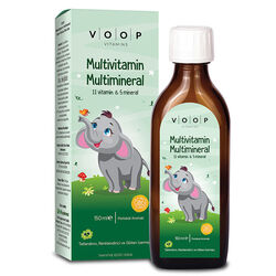 Voop Multivitamin Multimineral İçeren Takviye Edici Gıda 150 ml - Thumbnail