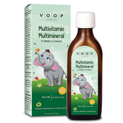 Voop Multivitamin Multimineral İçeren Takviye Edici Gıda 150 ml