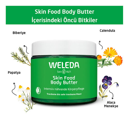 Weleda Skin Food Body Butter Organik Vücut Bakım Kremi 150 ml