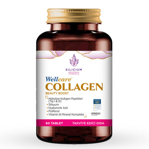 Wellcare Collagen Beauty Boost Takviye Edici Gıda 60 Tablet