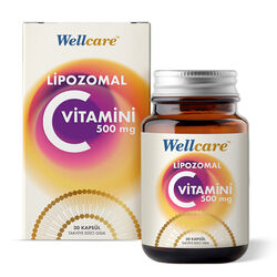 Wellcare Lipozomal C Vitamini 500 mg 30 Kapsül - Thumbnail