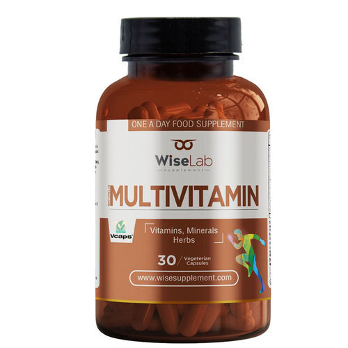 WiseLab Multivitamin Bitkisel 30 Bitkisel Kapsül