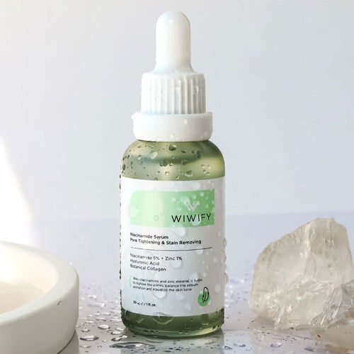 WIWIFY Gözenek Sıkılaştırıcı ve Leke Karşıtı Niacinamide Cilt Bakım Serumu 30 ml