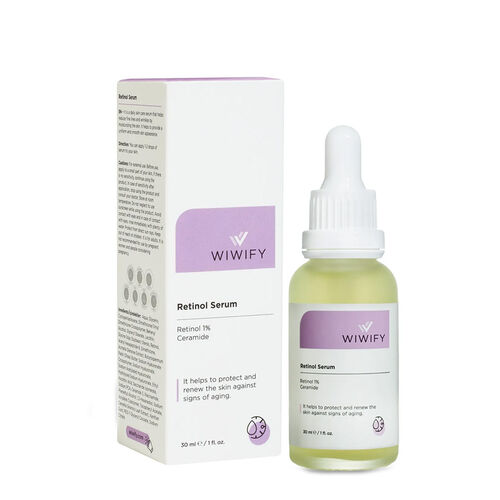 WIWIFY Yaşlanma Karşıtı Retinol Cilt Bakım Serumu 30 ml