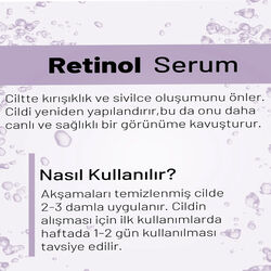 WIWIFY Yaşlanma Karşıtı Retinol Cilt Bakım Serumu 30 ml - Thumbnail