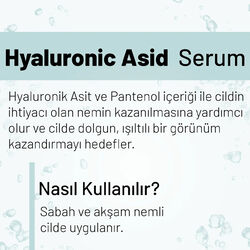 WIWIFY Yoğun Nemlendirici Hyaluronik Asit Cilt Bakım Serumu 30 ml - Thumbnail