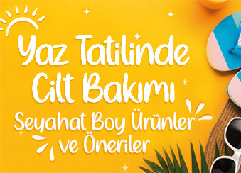 Yaz Tatilinde Cilt Bakımı: Seyahat Boy Ürünler ve Öneriler