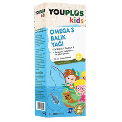 YouPlus Kids Omega 3 150 ml - Thumbnail