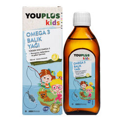 YouPlus Kids Omega 3 150 ml - Thumbnail