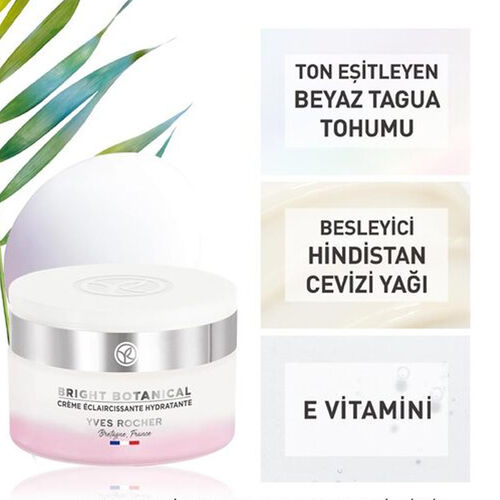 Yves Rocher Bright Botanical Leke Karşıtı Aydınlatıcı Günlük Bakım Kremi 50 ml