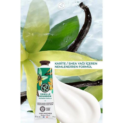 Yves Rocher Nemlendirici El Kremi Egzotik Vanilya 30 ml