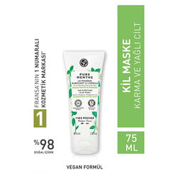 Yves Rocher Pure Menthe Matlaştırıcı Kil Maske 75 ml - Thumbnail