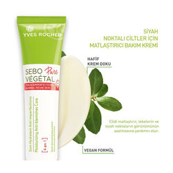 Yves Rocher Sebo Pure Vegetal Gözenek Sıkılaştırıcı Matlaştırıcı Bakım Kremi 40 ml - Thumbnail