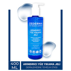 Zederma Arındırıcı Yüz Yıkama Jeli 400 ml - Thumbnail