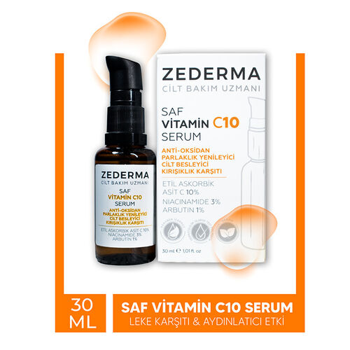 Zederma Saf Vitamin C10 Serum 30 ml