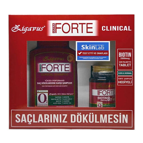 Zigavus Forte Clinical Avantajlı Paket - Kuru Normal Saçlar