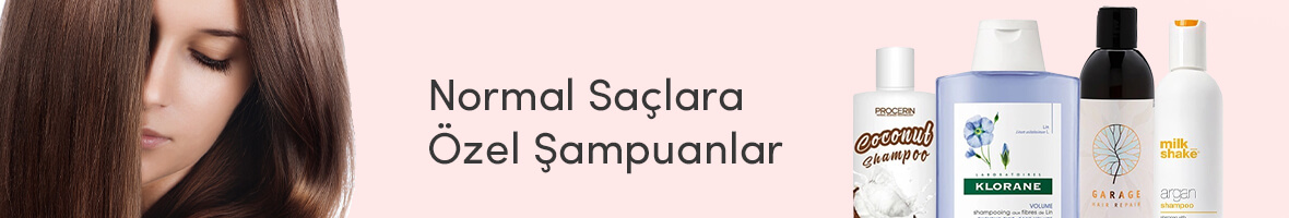 Normal Saçlara Özel Şampuanlar