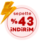 Sepette Ekstra yuzde 43 İNDİRİM