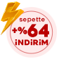 Sepette Ekstra yuzde 64 İNDİRİM