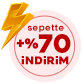 Sepette Ekstra yuzde 70 İNDİRİM