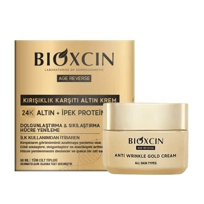 Bioxcin Age Reverse Kırışıklık Karşıtı Altın Krem