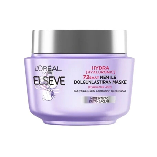 Loreal Paris Elseve Hydra Hyaluronic 72 Saat Nem ile Dolgunlaştıran Maske