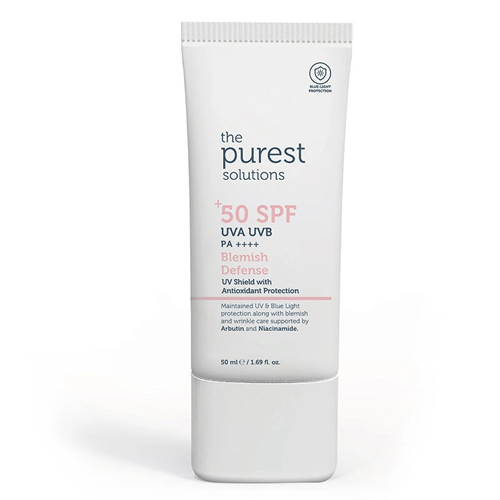 The Purest Solutions SPF50+ Blemish Defense Cream