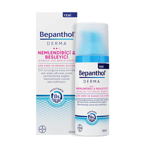 Bepanthol Derma Nemlendirici Besleyici Yüz Bakım Kremi