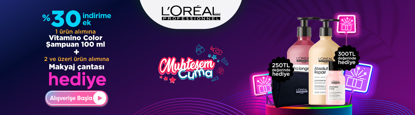 muhtesem cuma slider hediye loreal prof15