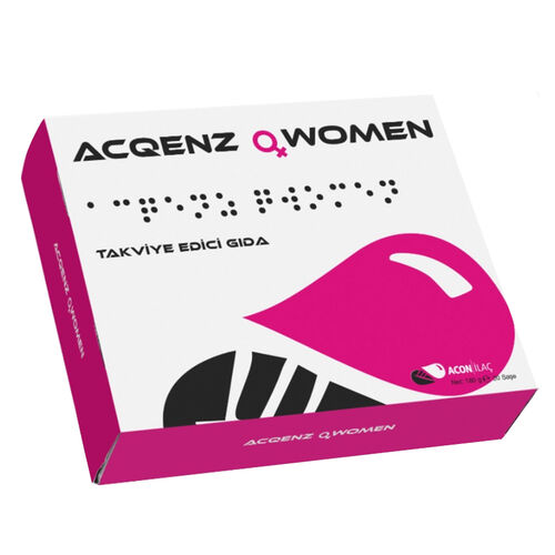 Acon ilaç - Acqenz Q Women Takviye Edici Gıda 30 Saşe