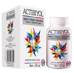 Activus İlaç - Actibiyol Vitamin - Mineral 90 Tablet 144 gr