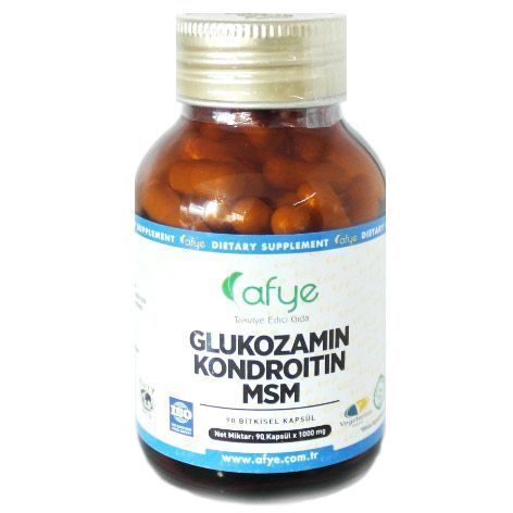 Afye - Afye Glukozamin Kondroitin Msm 1000mg-90 Kapsül