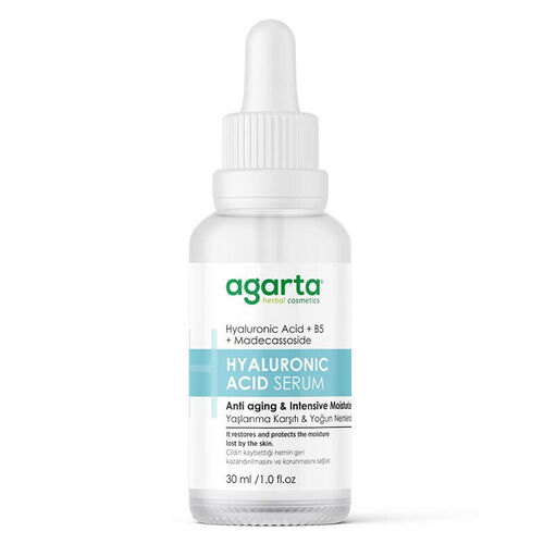 Agarta - Agarta Hyaluronic Acid Serum Yaşlanma Karşıtı & Yoğun Nemlendirici 30 ml