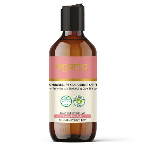 Agarta - Agarta Renk Koruyucu ve Canlandırıcı Şampuan 400 ml