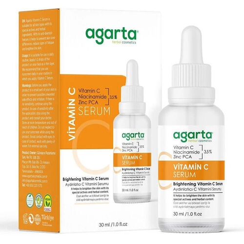 Agarta Vitamin C Serum Aydınlatıcı C Vitamini 30 ml