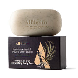 Alfheim - Alfheim Kenevir ve Kabak Lifi Peeling Vücut Sabunu 300 gr