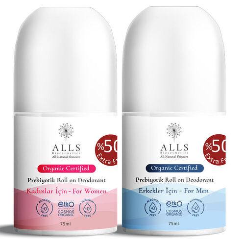 Alls Biocosmetics - Alls Biocosmetics Çiftlere Özel Organik Deodorant SETİ