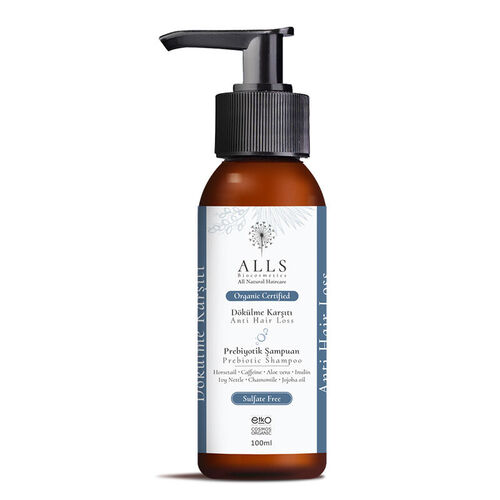 Alls Biocosmetics - Alls Biocosmetics Organik Dökülme Karşıtı Prebiyotik Şampuan 100 ml