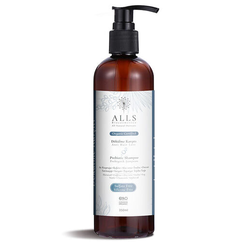 Alls Biocosmetics - Alls Biocosmetics Organik Dökülme Karşıtı Prebiyotik Şampuan 350 ml