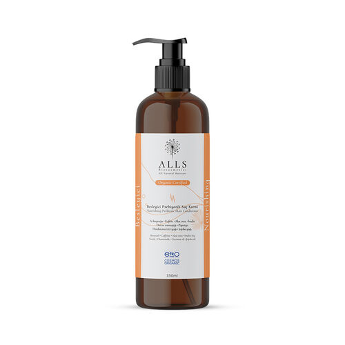 Alls Biocosmetics - Alls Biocosmetics Organik Besleyici Prebiyotik Saç Kremi 350 ml