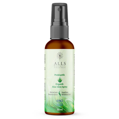 Alls Biocosmetics - Alls Biocosmetics Organik Prebiyotik Aloe Vera Sprey 50 ml
