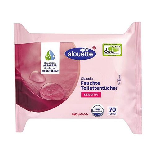 Alouette - Alouette Islak Tuvalet Kağıdı Aloe Veralı 70 Adet